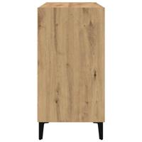 Dressoir 103,5x35x70 cm bewerkt hout artisanaal eikenkleurig - thumbnail