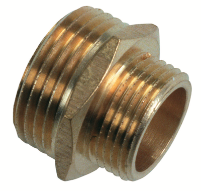 Cornat Messing Dubbele Nippel 1''X3/4 - FLOR92770