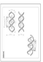 Trio Design wandlampSequence zwart met goud - 241810208 - thumbnail