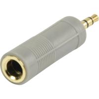 Bandridge Blue Hoofdtelefoon Adapter (3.5mm M - 6.3mm F Stereo) - thumbnail