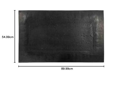 Siena Garden D37446 Rubberen voetmat blad hoekig 90 x 55 cm met kokosvezel (l x b x h) 55 x 90 x 1.5 cm 1 stuk(s) Siena Garden D37446 Rubberen voetmat blad hoekig 90 x 55 cm met kokosvezel (l x b x h) 55 x 90 x 1.5 cm 1 stuk(s)