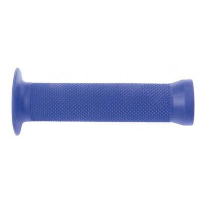 M-Wave handvat BMX 130 mm rubber blauw 2 stuks