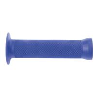M-Wave handvat BMX 130 mm rubber blauw 2 stuks - thumbnail