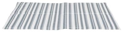 Trixie 28774 koelmat, 65 × 50 cm, wit/grijs