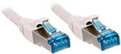 LINDY 47199 RJ45 Netwerkkabel, patchkabel CAT 6A S/FTP 15.00 m Wit 1 stuk(s)