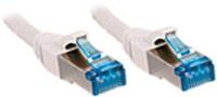 LINDY 47199 RJ45 Netwerkkabel, patchkabel CAT 6A S/FTP 15.00 m Wit 1 stuk(s) - thumbnail