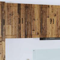 Keukenkast Oudhout 50 x 31 x 80 cm Bewerkt hout - thumbnail