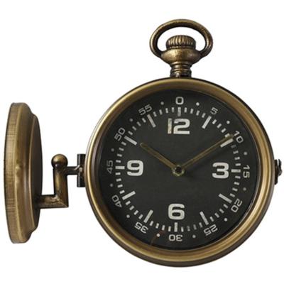 Klok ro Rondal goud-L9,5B30H28CM