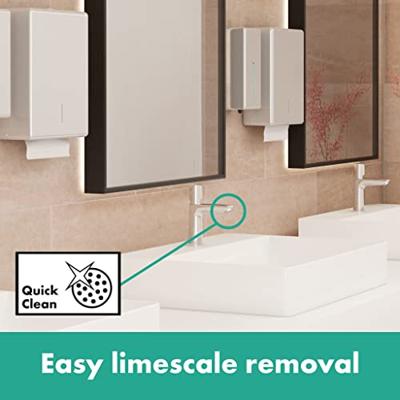 Hansgrohe Talis E wastafelmengkraan zelfsluitend met temperatuurcontrole, chroom Hansgrohe Talis E wastafelmengkraan zelfsluitend met temperatuurcontrole, chroom