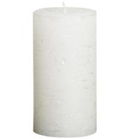 Bolsius Stompkaars Metallic Wit 130/68 mm - thumbnail