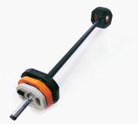 Toorx Aerobic Pump Set - 20 kg - zwart/oranje/grijs - thumbnail