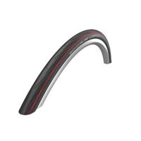 Buitenband Schwalbe Lugano 2 K-Guard 28 x 1.00" / 25-622 - zwart met rode strepen - thumbnail