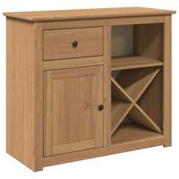 Dressoir met lade Panama 93x40x80 cm massief grenenhout - thumbnail