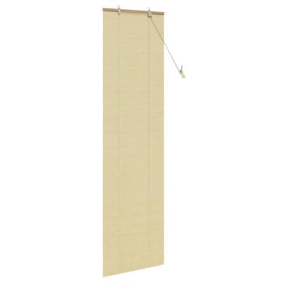 Raambuiten & Gordijnen met gordijnen Naturel 60 x 220 cm Bamboe