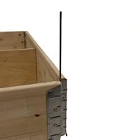 Siena Garden R-0800-1-4-GBX Hoogbeet stapelbaar 80 x 60 x 19,5 cm, naturel 1 stuk(s) - thumbnail