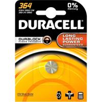 Duracell Knoopcel 364 1.55 V 1 stuk(s) 20 mAh Zilveroxide SR60 - thumbnail