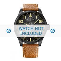 Horlogeband Hugo Boss HB1513082 / HB-88-1-34-27 / HB-88-1-34-2733 Leder Cognac 24mm - thumbnail