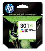 HP 301XL originele high-capacity drie-kleuren inktcartridge - thumbnail