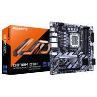 Gigabyte GA-Q870M D3H Moederbord Socket Intel LGA 1851 Vormfactor Micro-ATX Moederbord chipset Intel® Q87 - thumbnail
