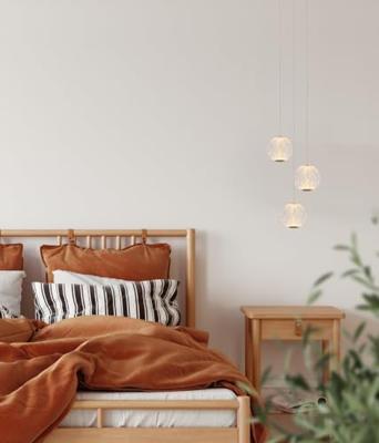 Lucide CINTRA - Hanglamp - Ø 25 cm - LED Dimb. - 3x4,7W 2700K - Transparant