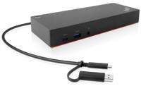 Lenovo 40AF0135EU laptop dock & poortreplicator Bedraad Zwart - thumbnail