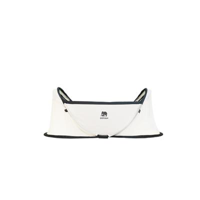 DERYAN Reisbedje pop-up Infant Baby met klamboe crème