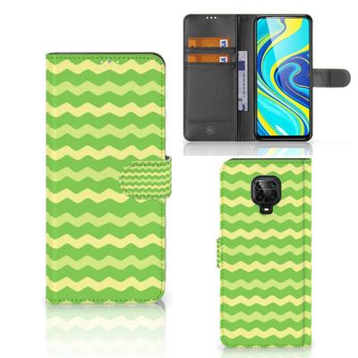 Xiaomi Redmi Note 9 Pro | Note 9S | Telefoon Hoesje | Waves Green Xiaomi Redmi Note 9 Pro | Note 9S | Telefoon Hoesje | Waves Green