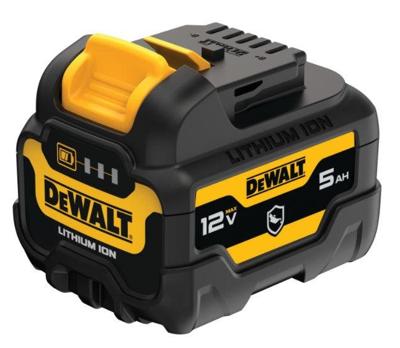 DeWALT DCB126G Accu 5.0Ah 12V XR - Olie- & Schokbestendig DeWALT DCB126G Accu 5.0Ah 12V XR - Olie- & Schokbestendig