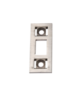 ASSA ABLOY N6900 Sluitplaat | RVS 24x60x3mm rechthoekig | geschikt voor bovenvergrendeling N5100DM| DR 1+2+3+4 - 10049740 - thumbnail