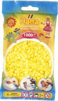 Hama strijkkralen 1000 stuks geel pastel - thumbnail