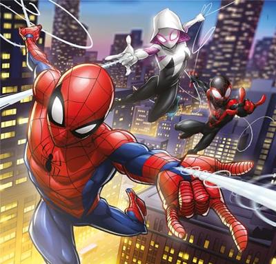 Clementoni super color 3in1 puzzel spiderman 3x48 stukjes Clementoni super color 3in1 puzzel spiderman 3x48 stukjes