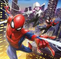 Clementoni Super Color 3in1 Puzzel Spiderman 3x48 Stukjes - thumbnail
