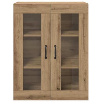 Hangende Wandkast Bruin 69.5 x 34 x 90 cm Bewerkt hout