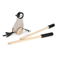 Small Foot - houten duwfiguur penguin - thumbnail