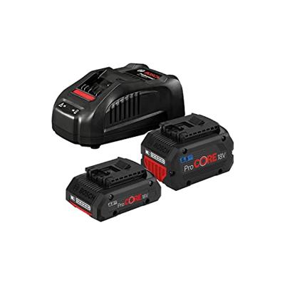 Bosch Blauw 18v starterset met 2 accu's | 1x procore18v 5.5ah + 1x procore18v 4,0ah + lader gal 1880 cv - 1600a0214a