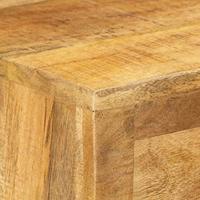 Schoenenkast 86x35x55 cm massief mangohout - thumbnail