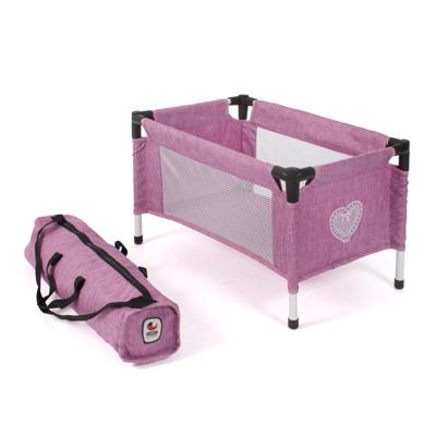 Poppen Reisbedje - Pink Jeans