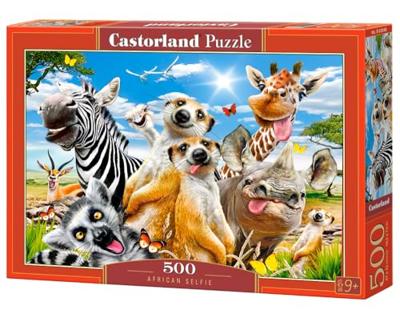 Castorland legpuzzel african selfie, 500st. Castorland legpuzzel african selfie, 500st.