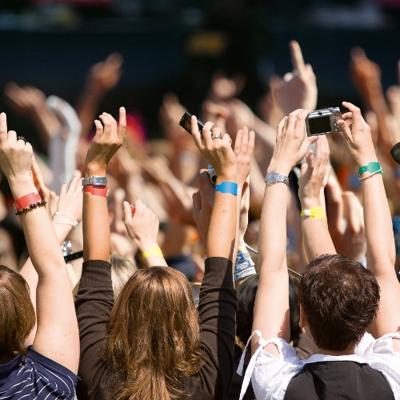 Sigel SI-EB212 Evenementenbandjes Super Soft, 255x25mm 120 Stuks Neon Groen