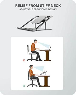 Alogic Metro adjustable and portable MacBook stand - Space Grey Alogic Metro adjustable and portable MacBook stand - Space Grey