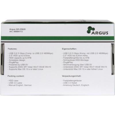 Inter-Tech HD-25620 2,5" HDD externe behuizing