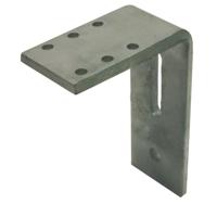 Gebr. Bodegraven hoekanker zwaar - 120x170mm - 70x10mm - verzinkt - thumbnail