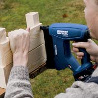 18V accu-tacker voor 606/12-25mm - 8/15-25mm - RAPID - BTX606 - Koffer + 2,5Ah accu + lader - thumbnail