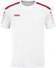 JAKO 4223K Shirt Power Km Kids - Wit/Rood - 140
