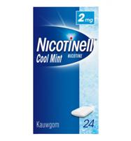 Nicotinell Kauwgom cool mint 2mg 24 Stuks - thumbnail