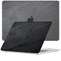 Lunso MacBook Air 13 inch (2022-2026) cover hoes - case - Black Stone - thumbnail