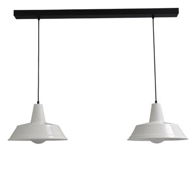 Masterlight Retro witte eettafellampIndustria 2x35 - 2546-06-06-S-100-2