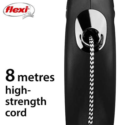 FLEXI ROLLIJN CLASSIC CORD ZWART - thumbnail