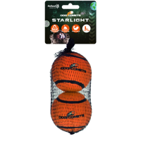 Dog comets Starlight Tennisbal L Oranje 2st - thumbnail