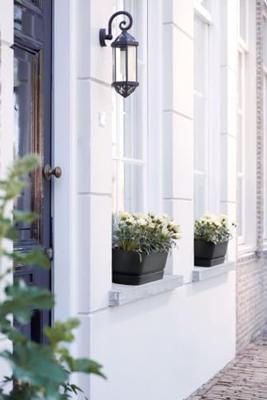 Elho greenville trough long 50 living black